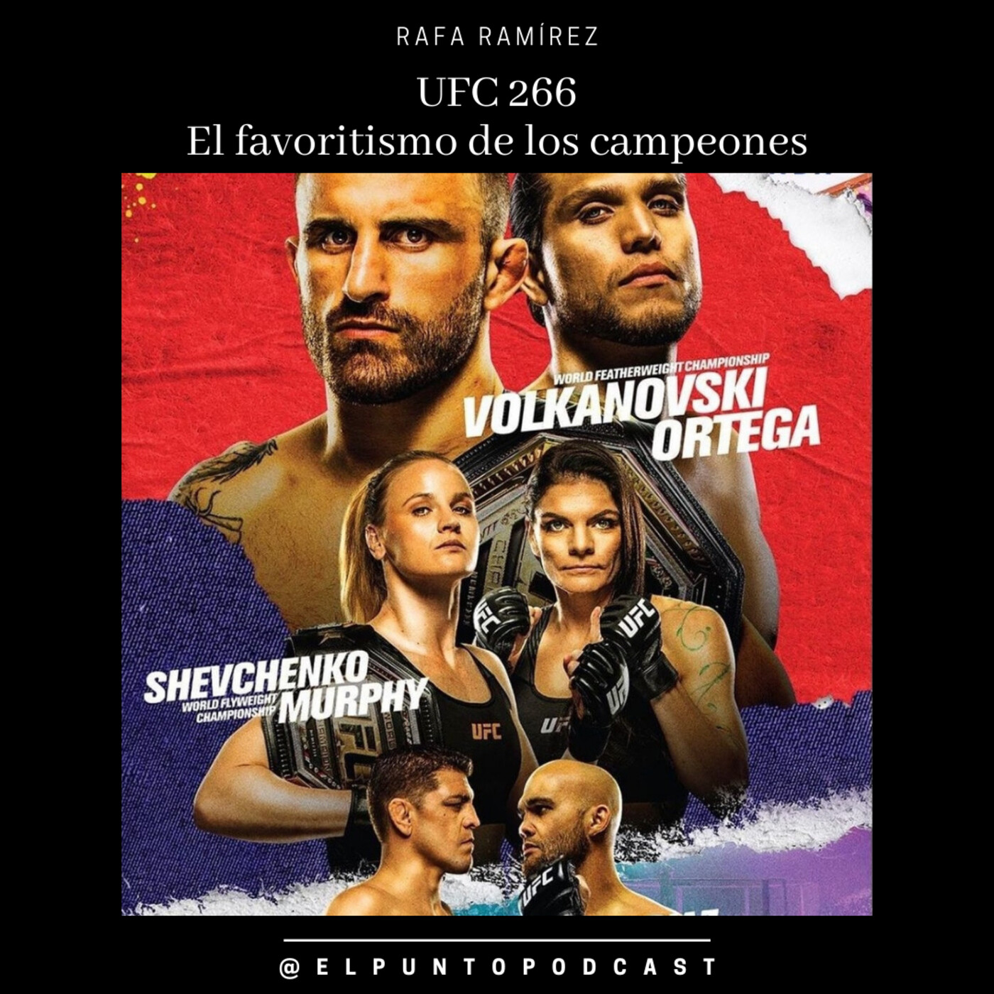 UFC 266 Volkanovski vs Ortega - El favoritismo de los campeones episode artwork