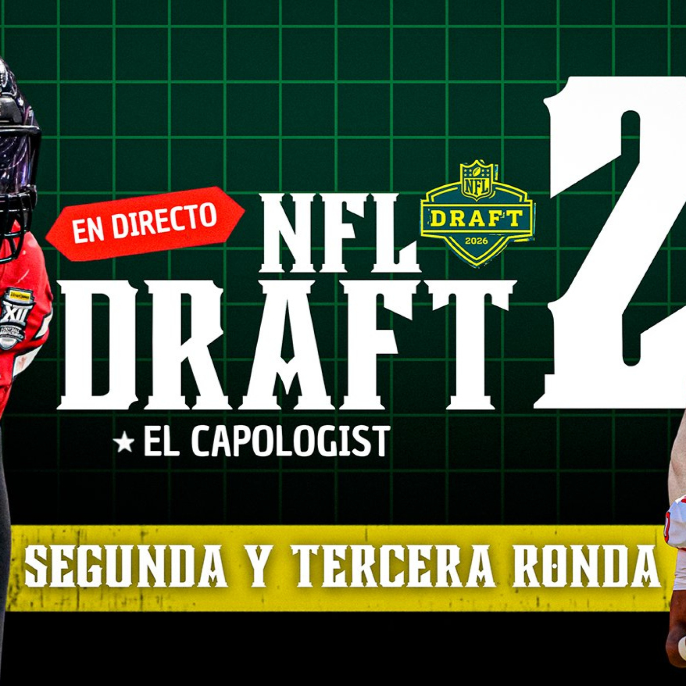 DRAFT NFL 2026 | El segundo día del Draft, en directo