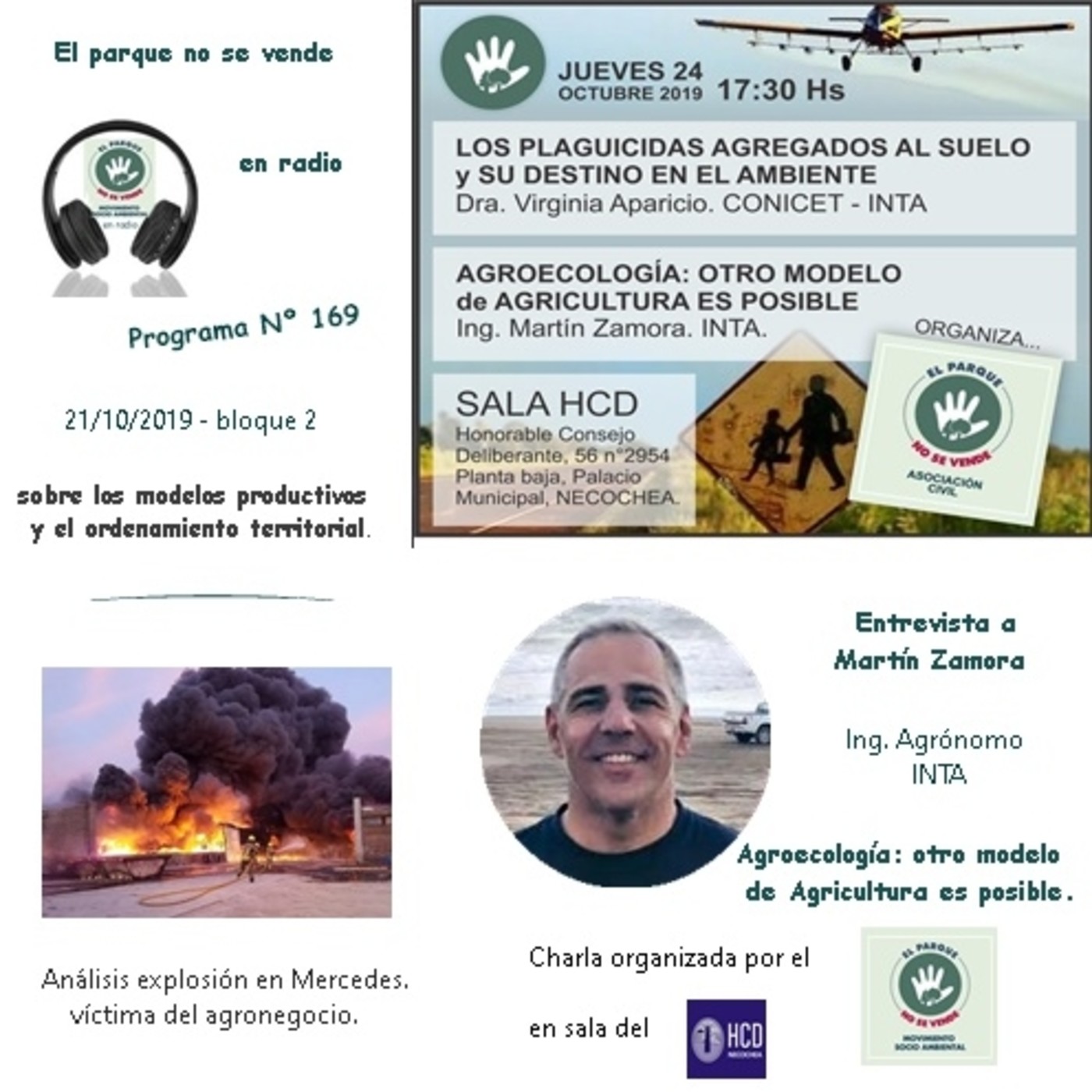 El parque no se vende en radio