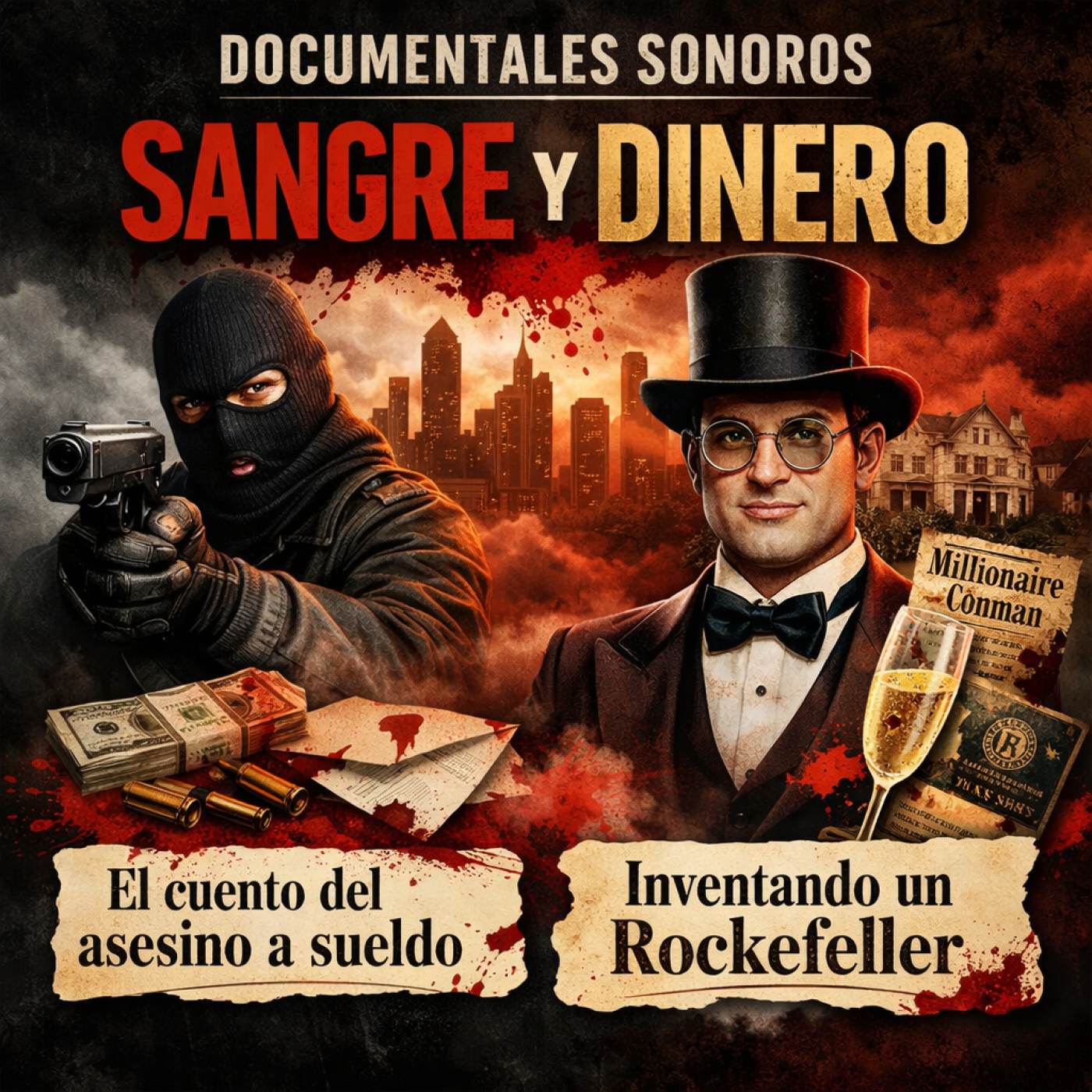 Sangre y dinero: El cuento del asesino a sueldo · Inventando un Rockefeller episode artwork