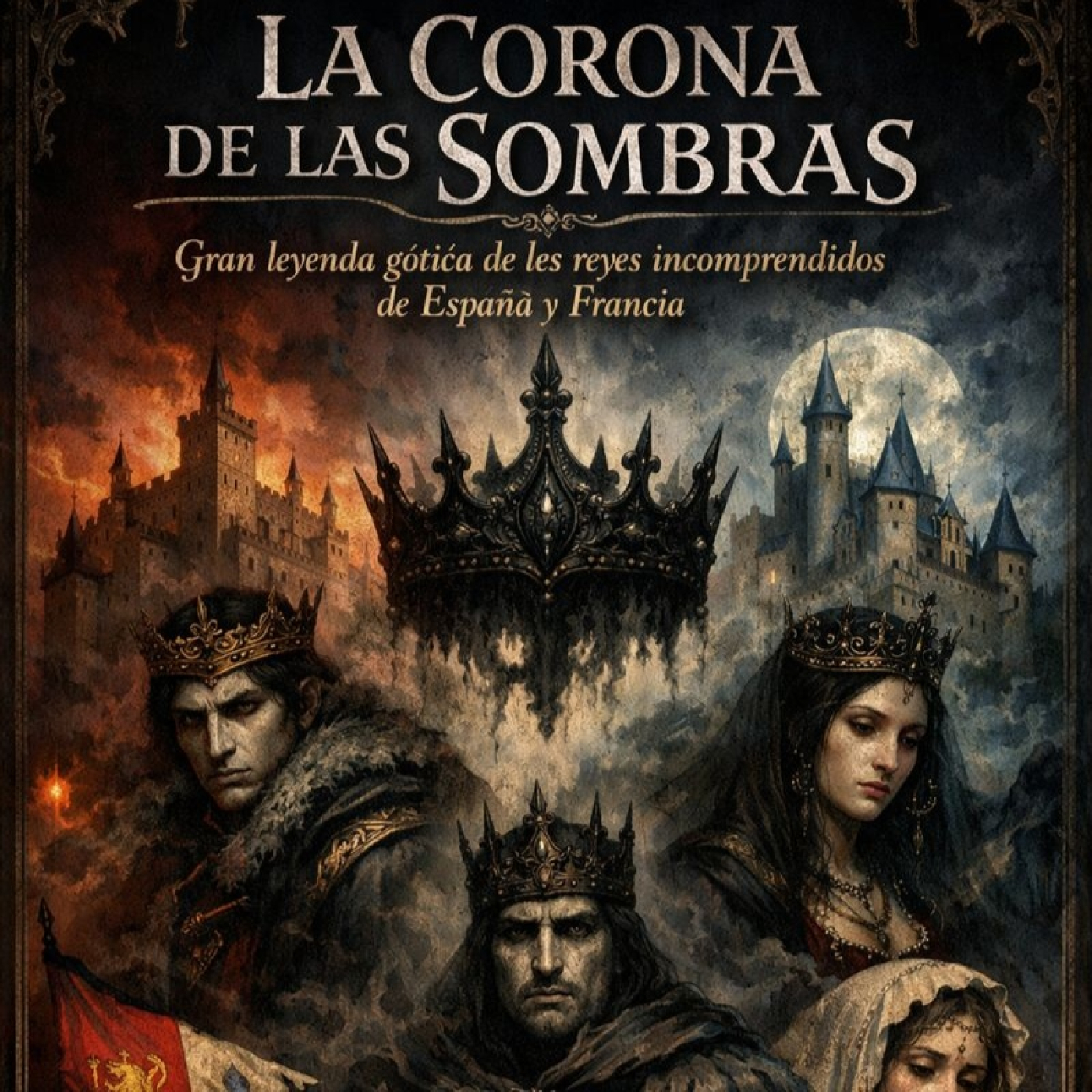 La corona de las sombras: Gran leyenda gótica de los reyes incomprendidos de España y Francia - Episodio exclusivo para mecenas