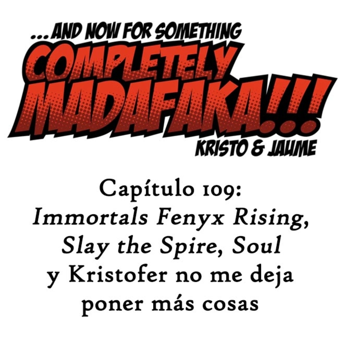 And now for something completely MADAFAKA!!!