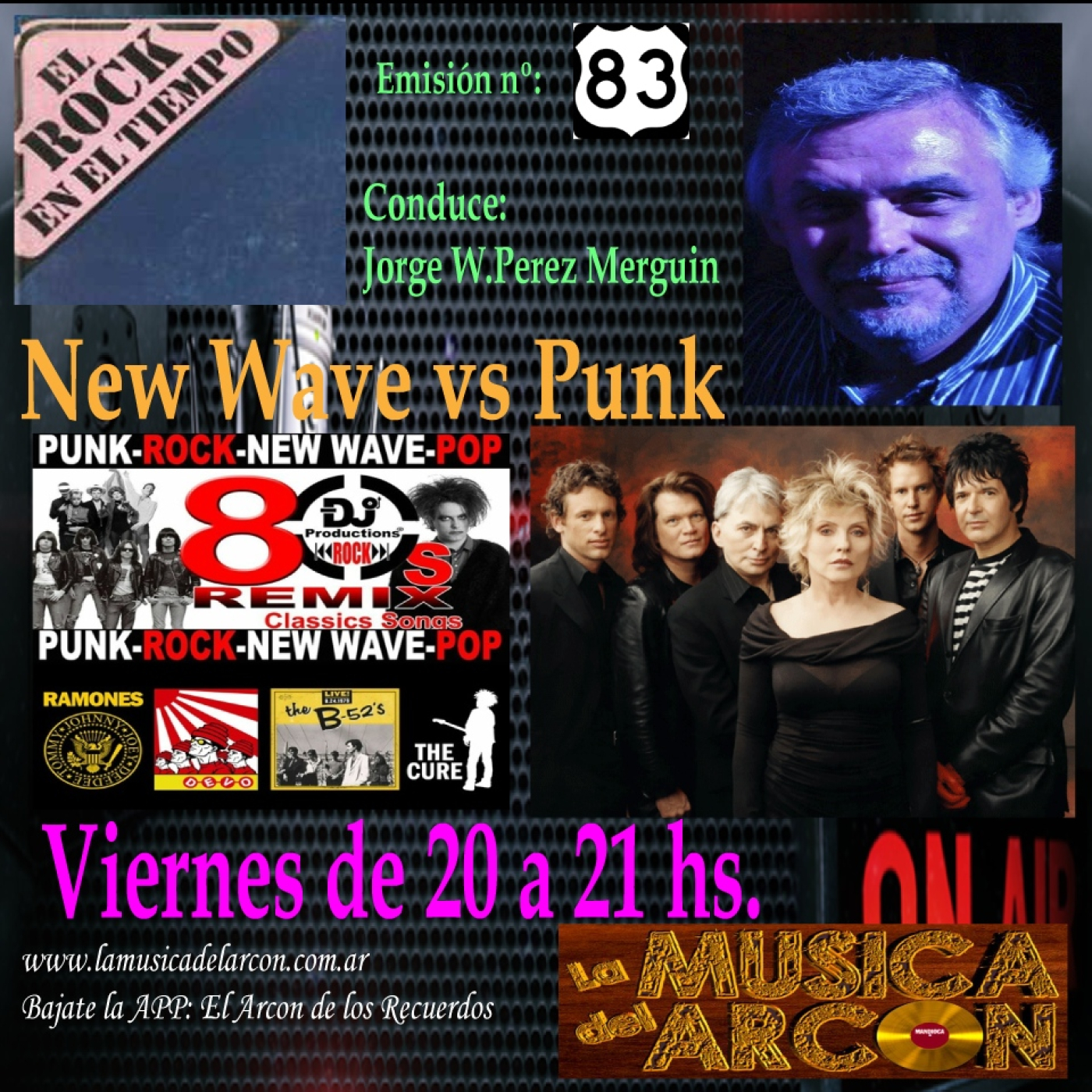 El Rock en el Tiempo - Emision nº 83 New Wave y Punk - 22-12-2023 episode artwork