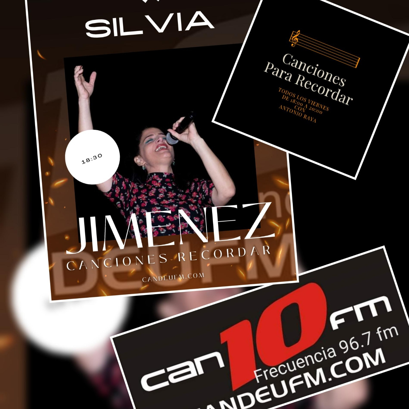 Tendencias Musicales y Canciones Para Recordar 14/10/2022 entrevista a Silvia Jiménez candeufm.com episode artwork