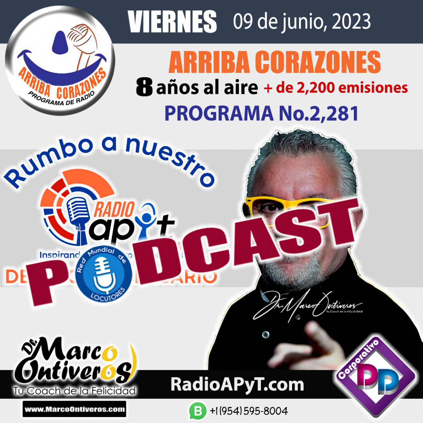 2281-arriba-corazones-2023-06-09-VIERNES-LoMejorDeLaSemana episode artwork
