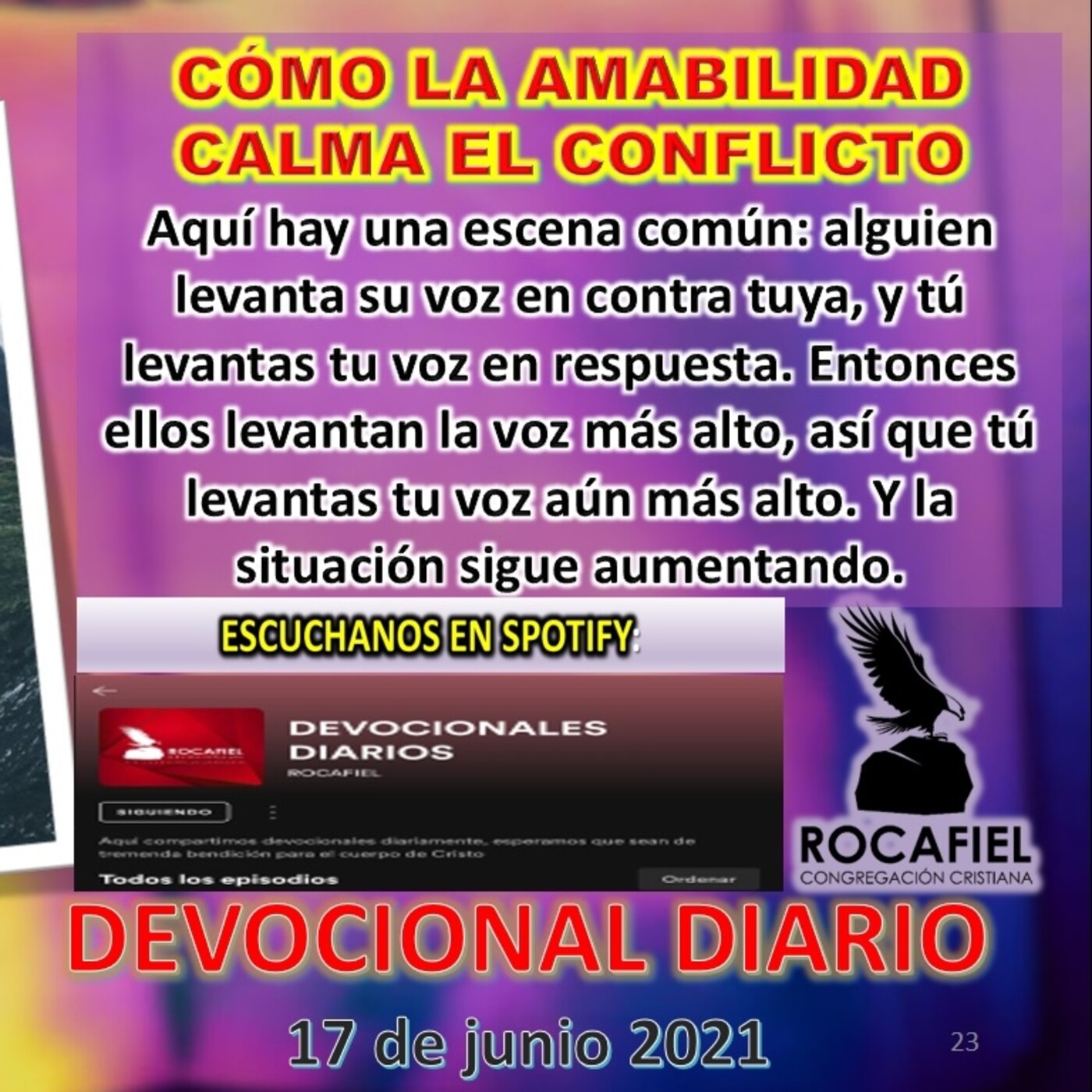 DEVOCIONALES DIARIOS