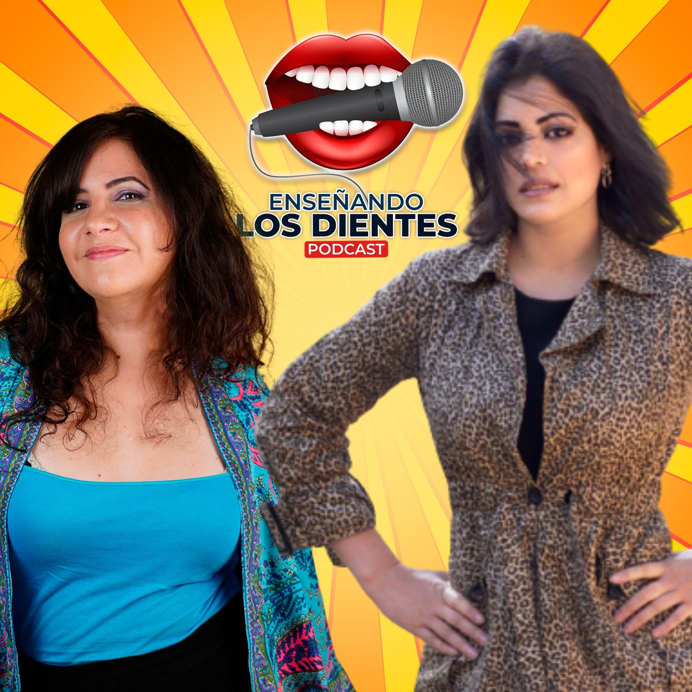 Enseñando los dientes