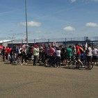 Concentración trabajadores Grupo Siro Aguilar de Campoo
