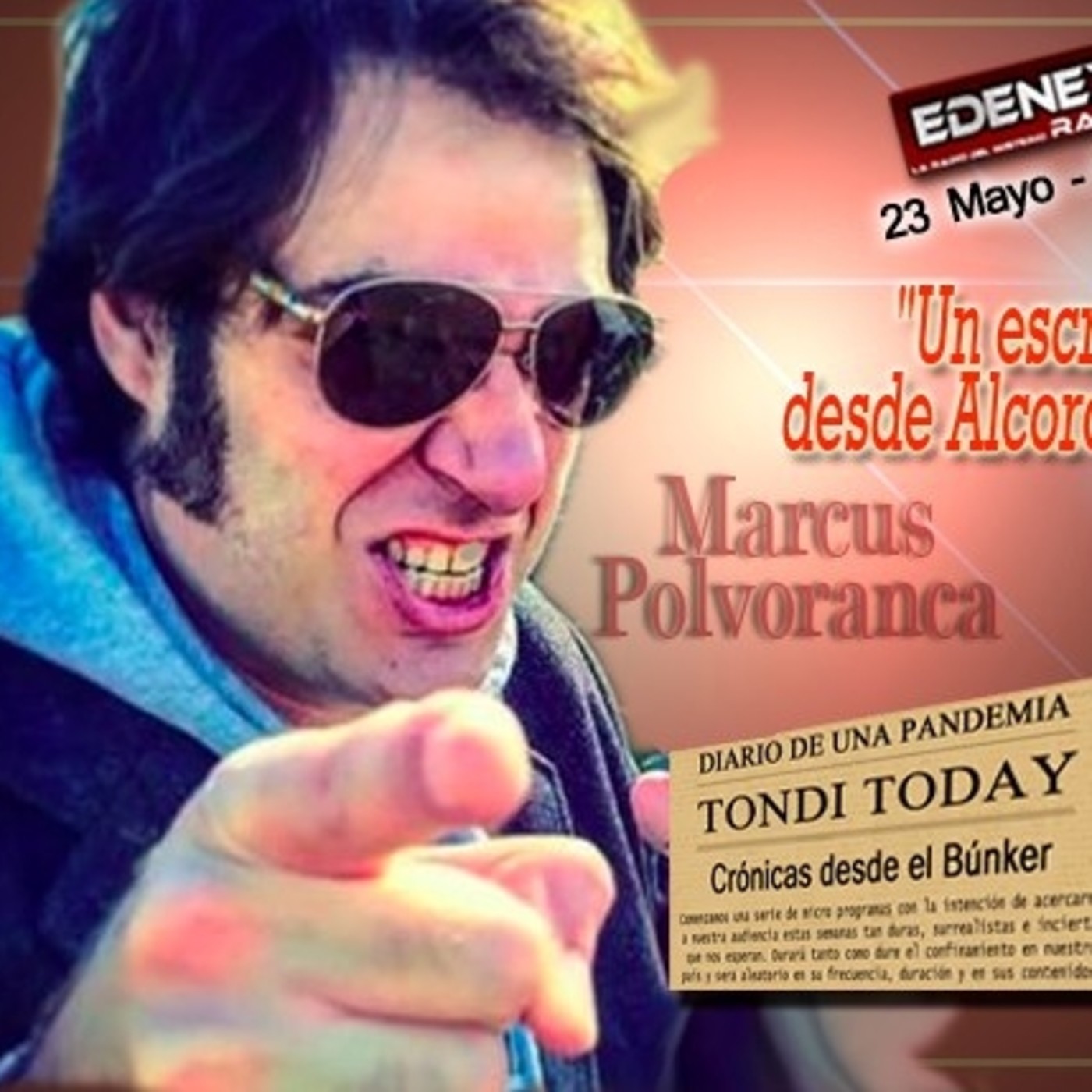 TONDI TODAY 57 "El escritor Marcus Polvoranca desde Alcorcón". episode artwork