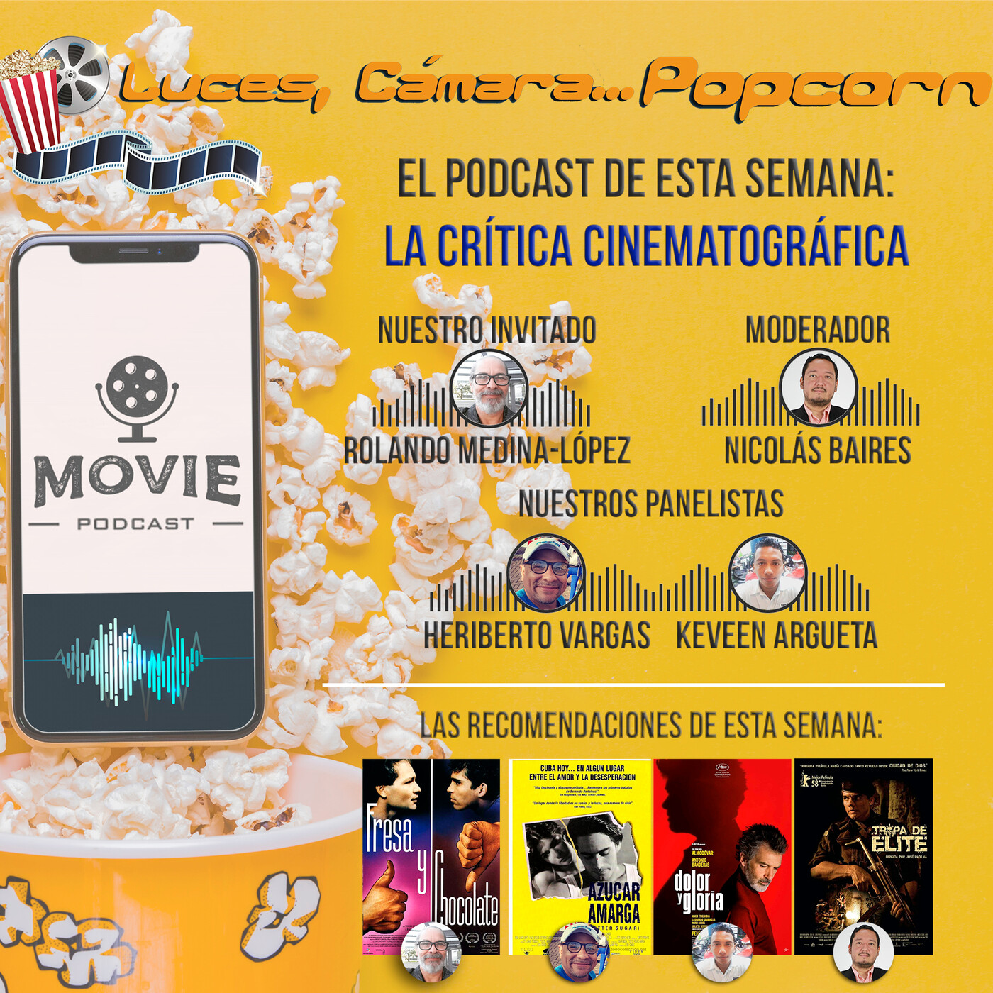 Luces Cámara Popcorn