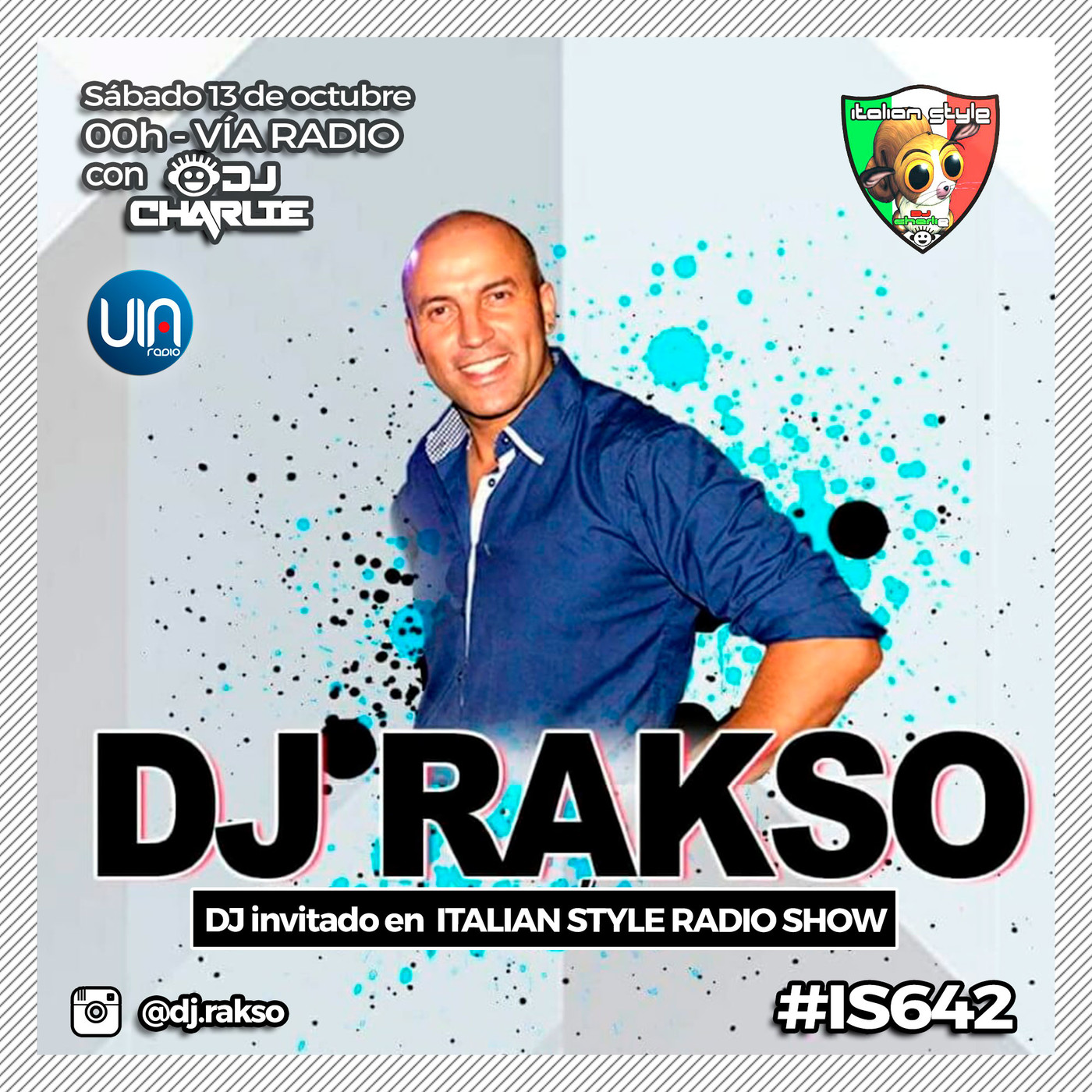 Italian style radio show 642 13/10/2018 episode artwork
