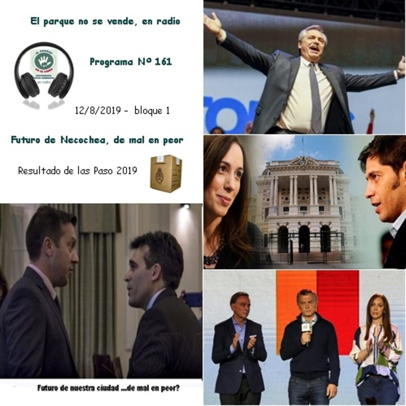 Programa Nº 161 - El parque no se vende en radio - bloque 1 episode artwork