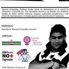 Murcia, 13-XII-2017: Acto informativo sobre la muerte de Manuel Fernández Jiménez en la cárcel de Albocàsser