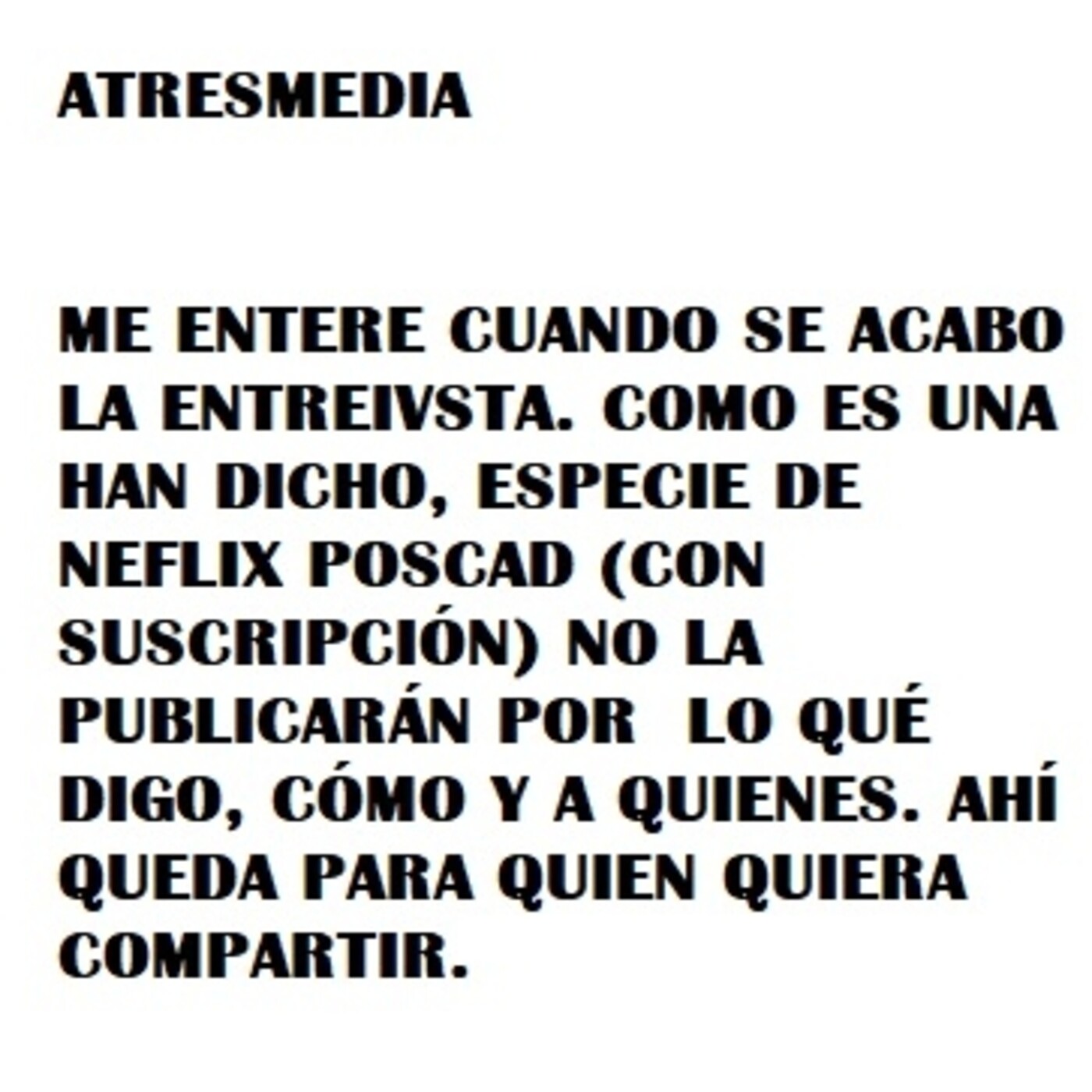 Podcast de javi avila