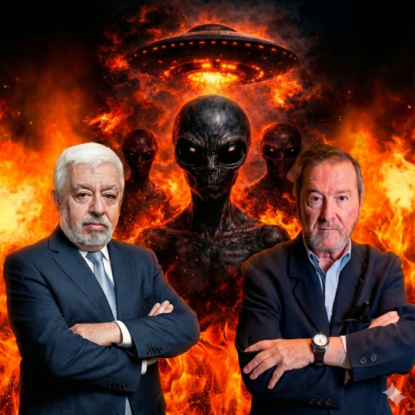 JJ Benítez es exceptico de la desclacificación OVNI... Maussan no.