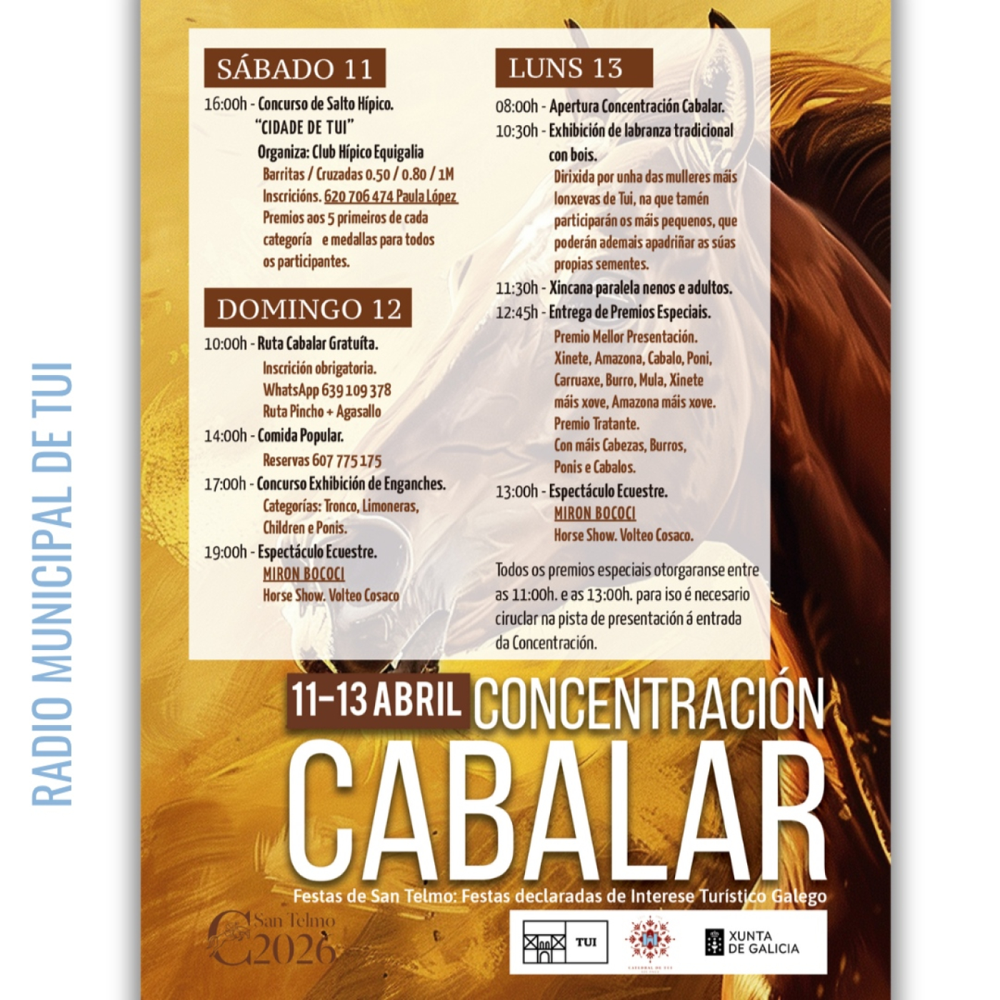 Ent. Miron Bococi, domador e artista ecuestre | Espectáculos na concentración cabalar de San Telmo episode artwork