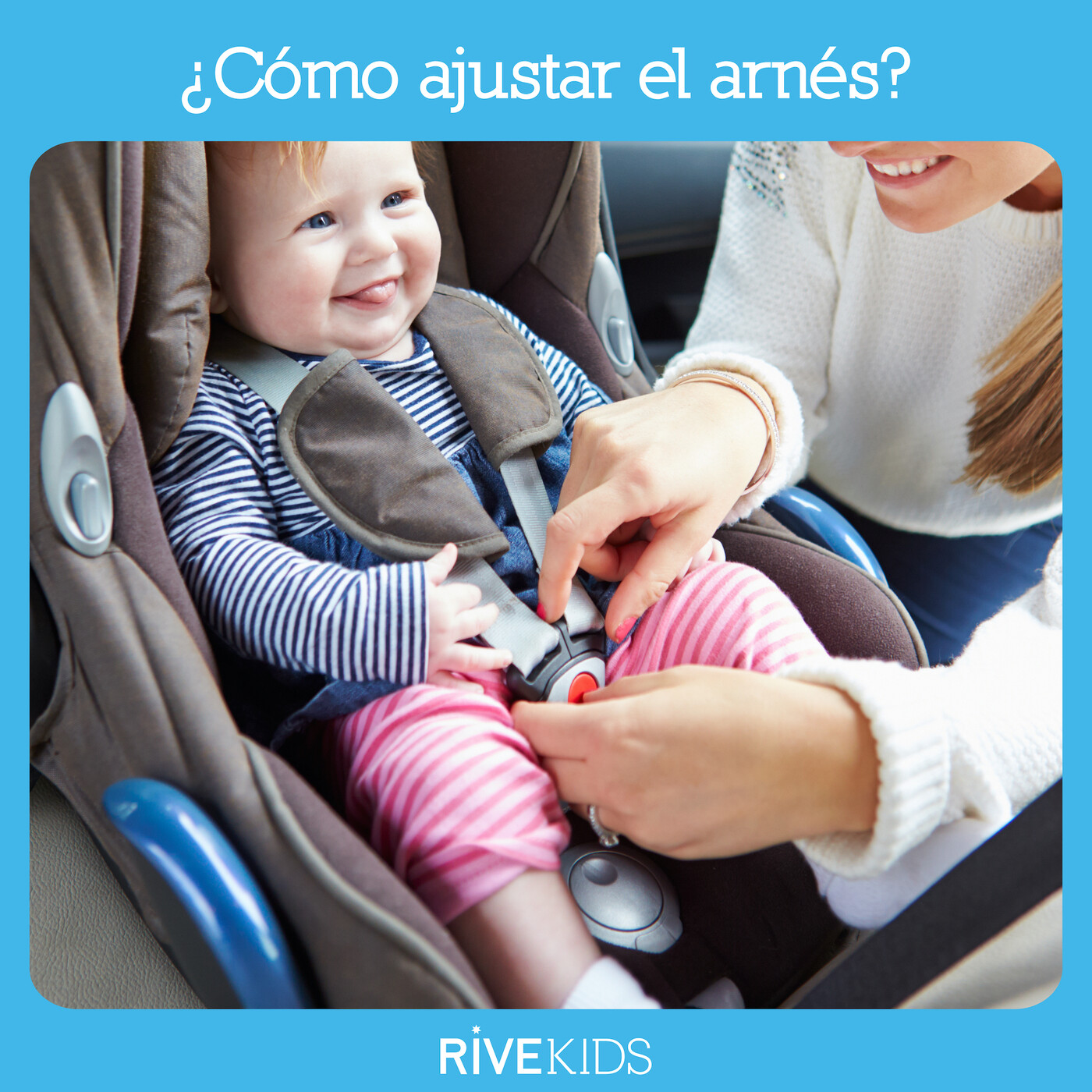 P16 Ajustar arnés en el Sistema de Retención Infantil