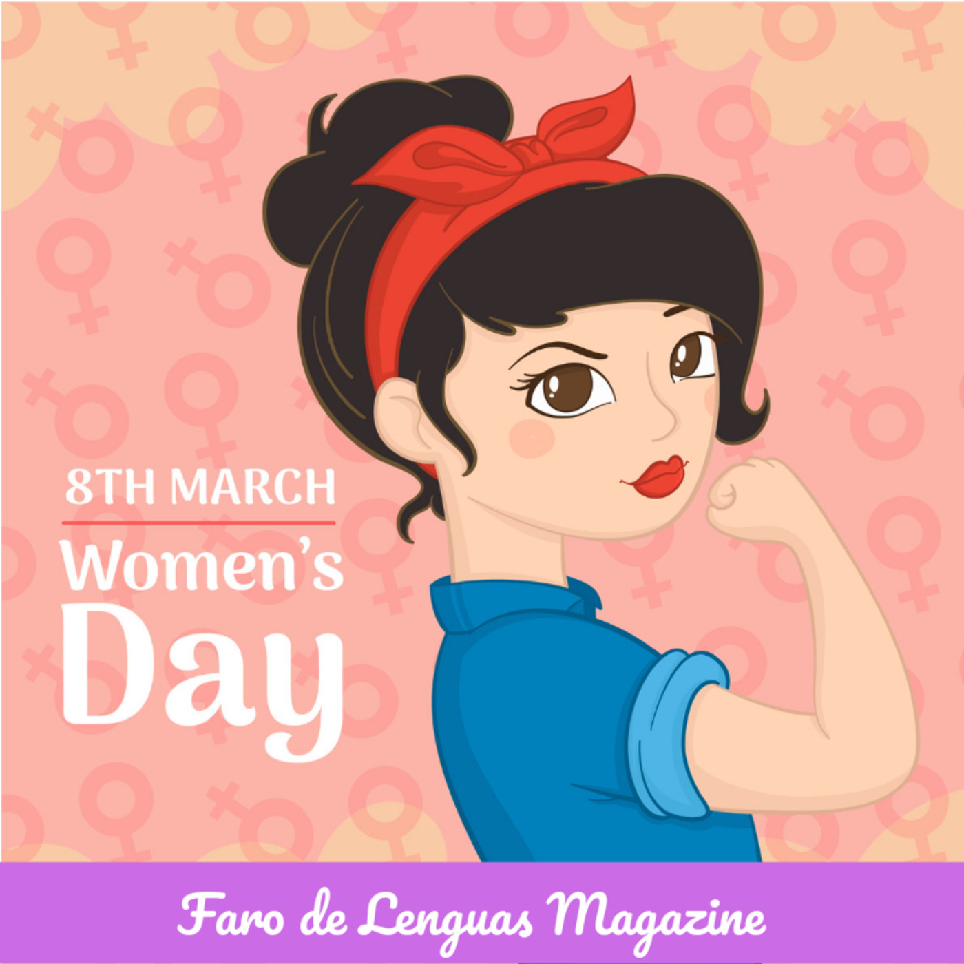 8th March: woman's Day. FLM 6X3