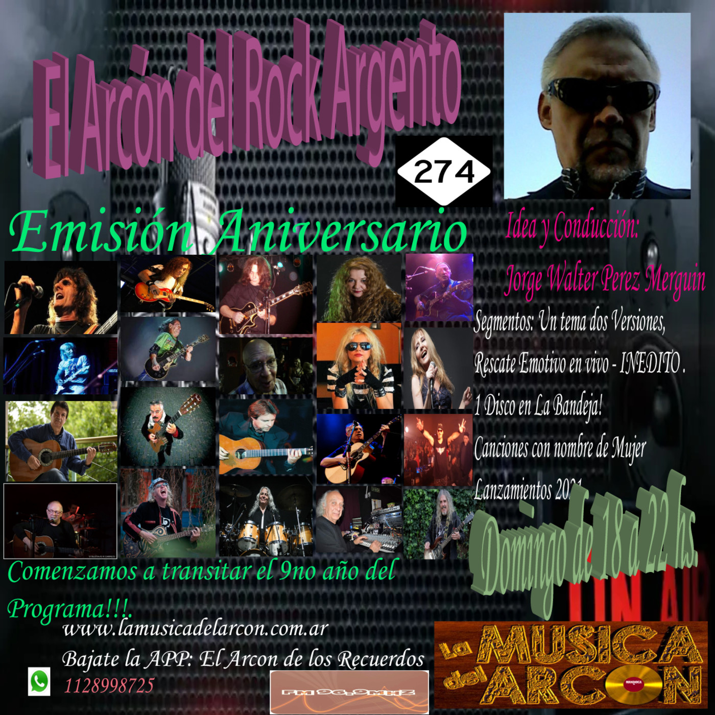 El Arcon del Rock Argento - Emision n° 274 Aniversario - 06-02-2022 episode artwork