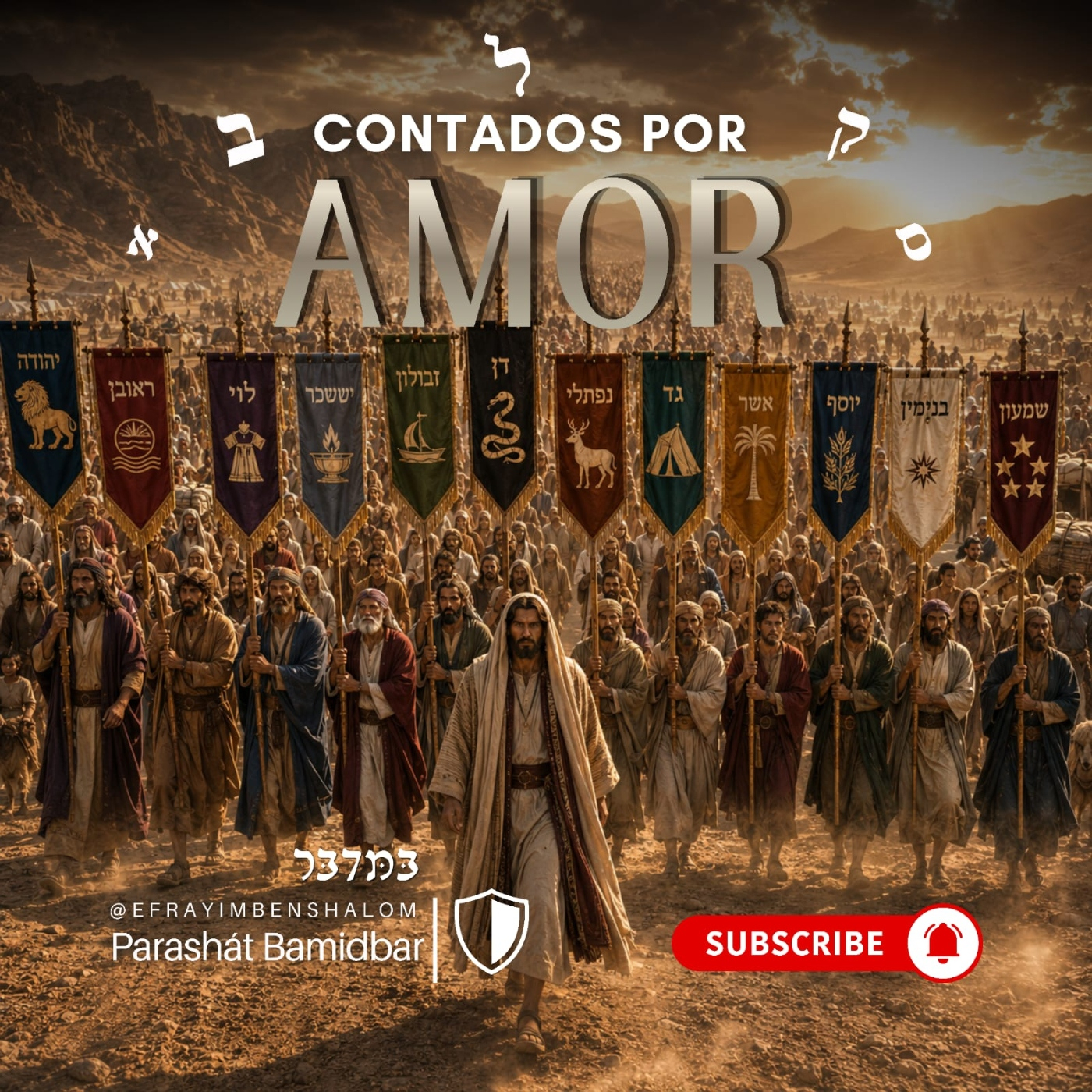 Parashat : Bamidbar 5786. Contados por Amor. episode artwork