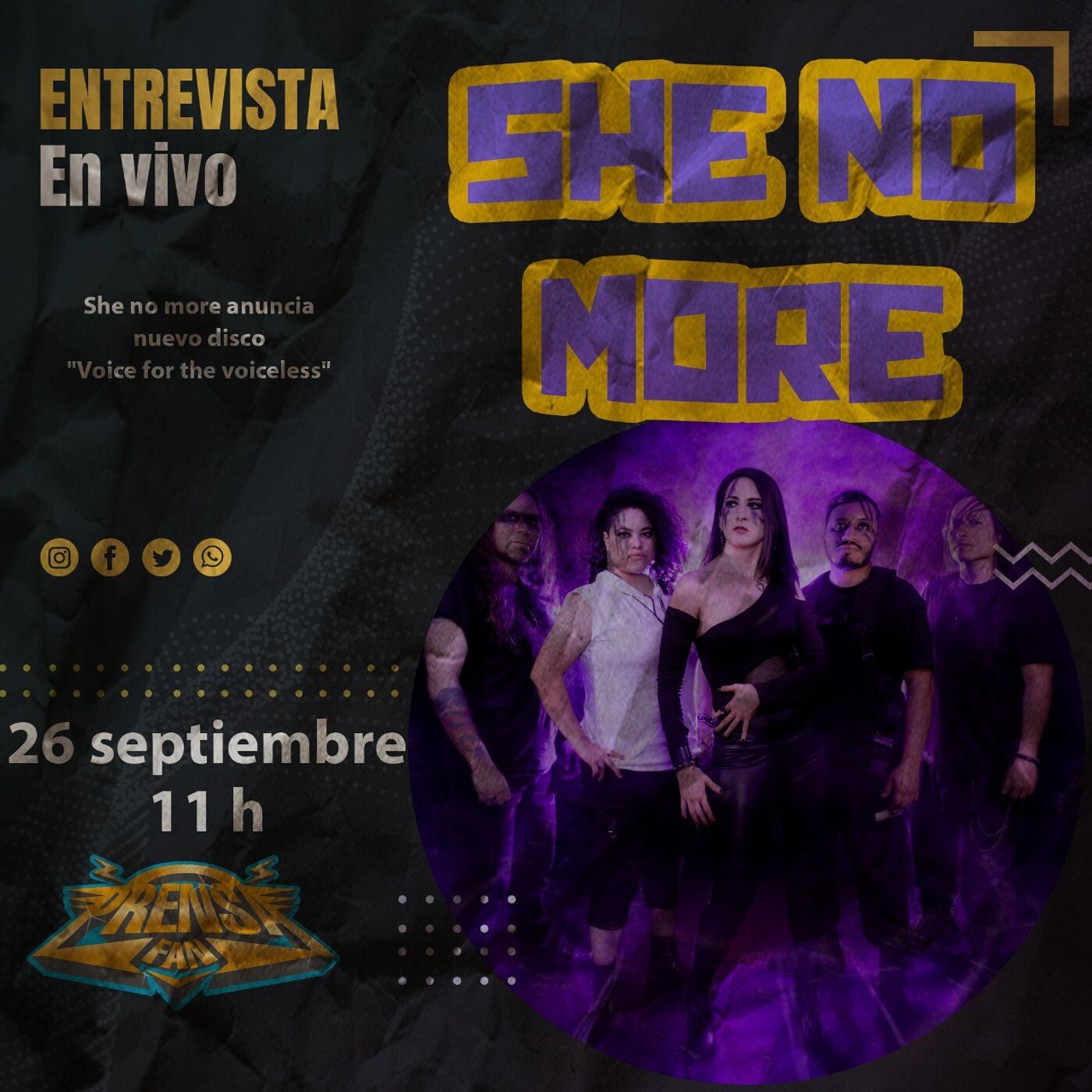 Entrevista con She No More episode artwork