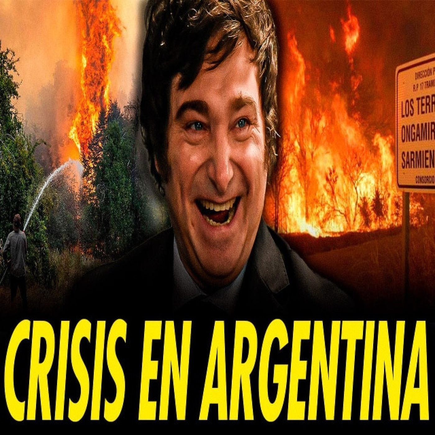 Vergonzoso: argentina en llamas mientras milei se va de viaje