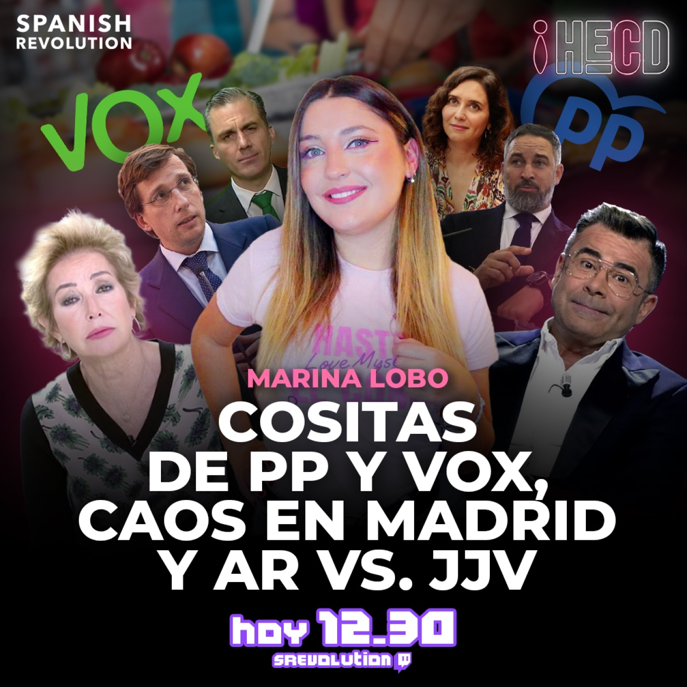 HECD! 304-PP y Vox+Terrorismo climático+Rubiales+Agresión sexual en directo+Jorge Javier y AR+Jácome+ hormiga roja fuego