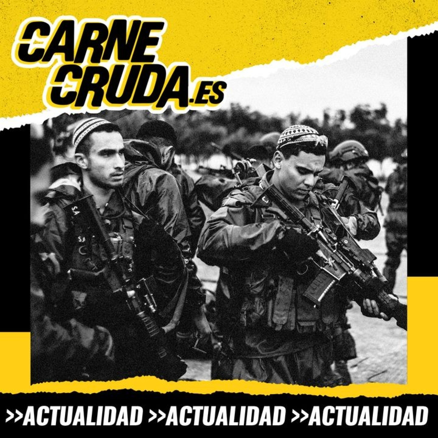 Palestina: el laboratorio de armas de Israel (CARNE CRUDA #1317)