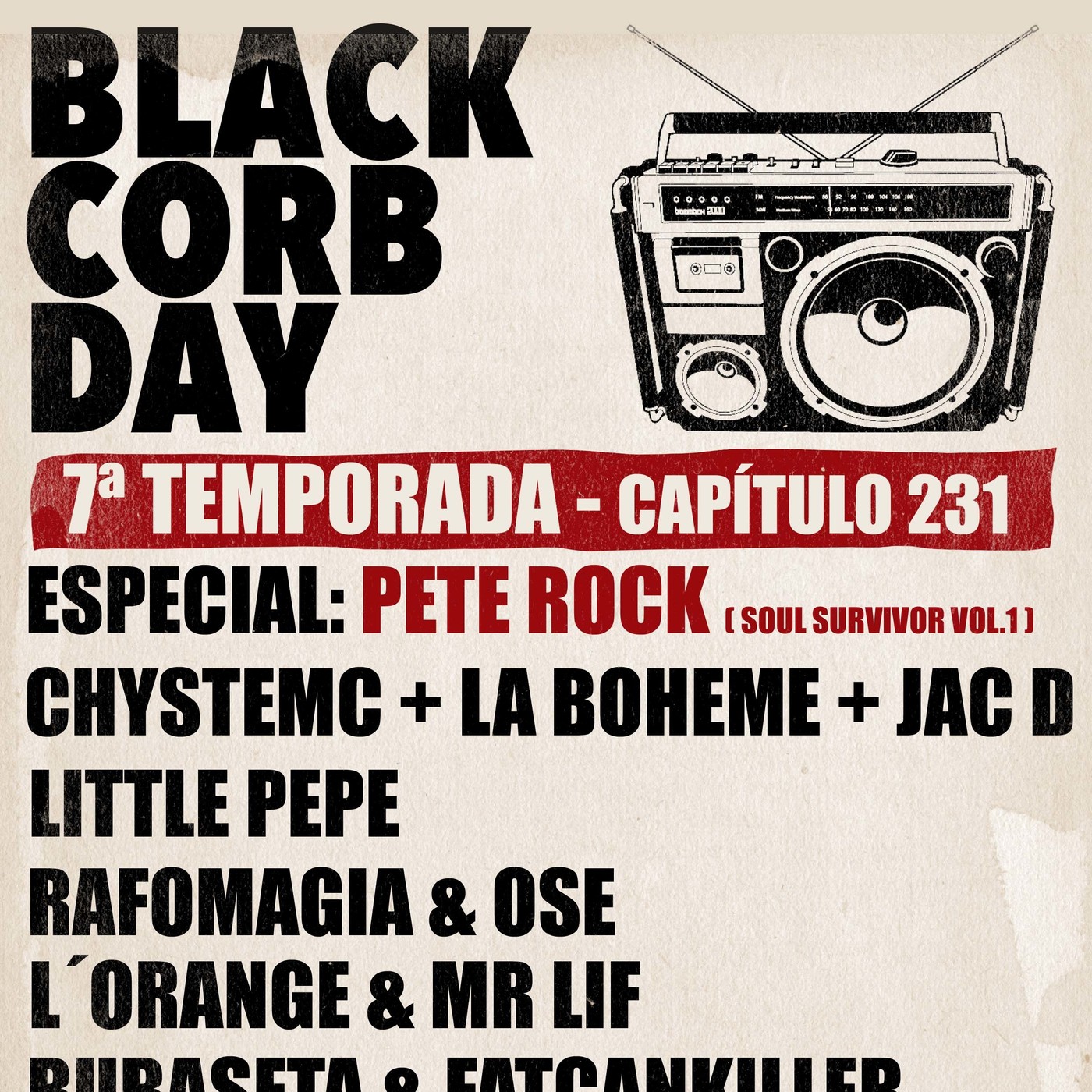 BLACKCORB DAY Capítulo 231 7º Temporada/ GATA CATTANA Homenaje episode artwork
