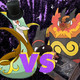 V de versus | Iniciales de Pokémon