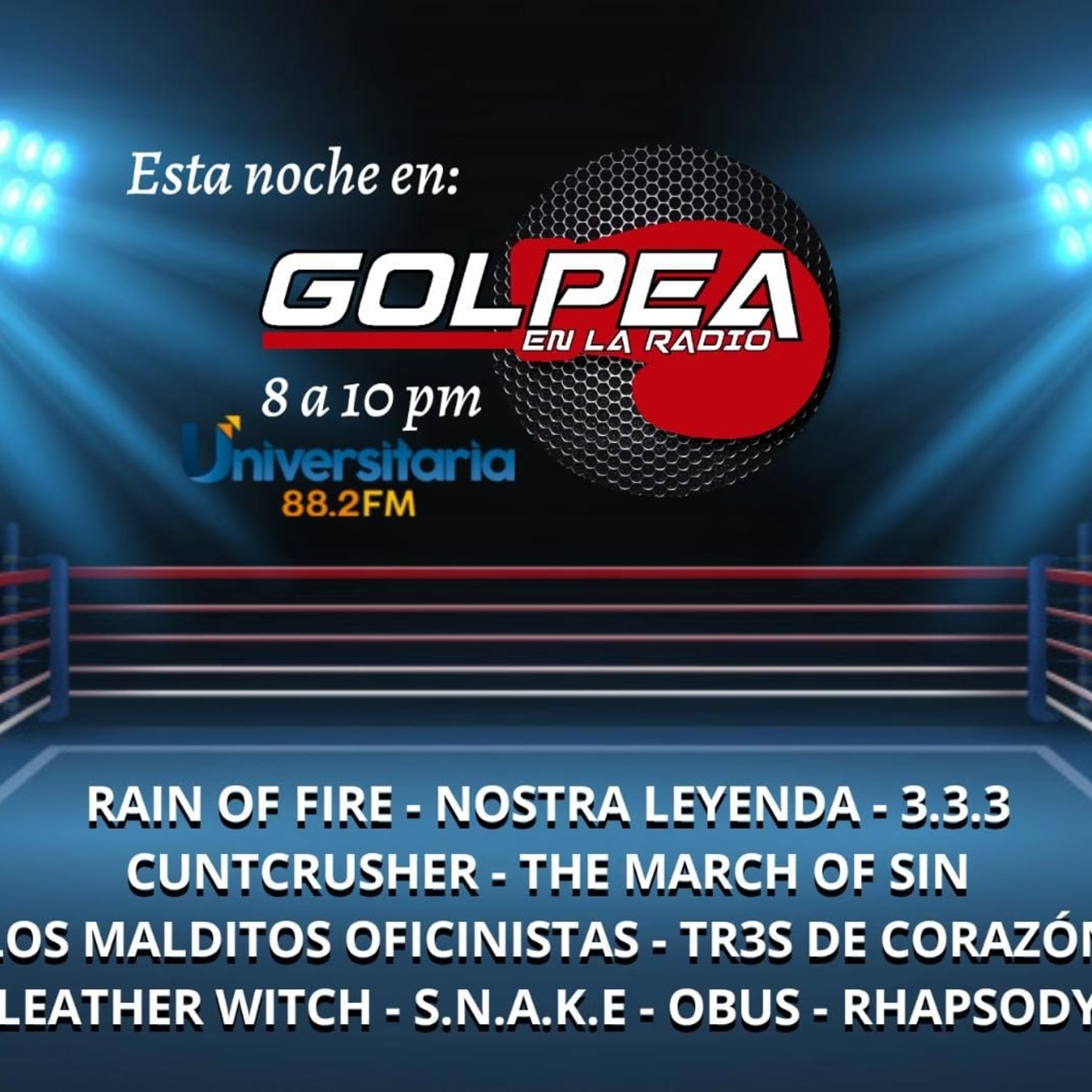 GOLPEA EN LA RADIO