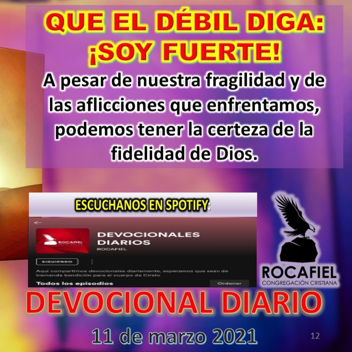 DEVOCIONALES DIARIOS