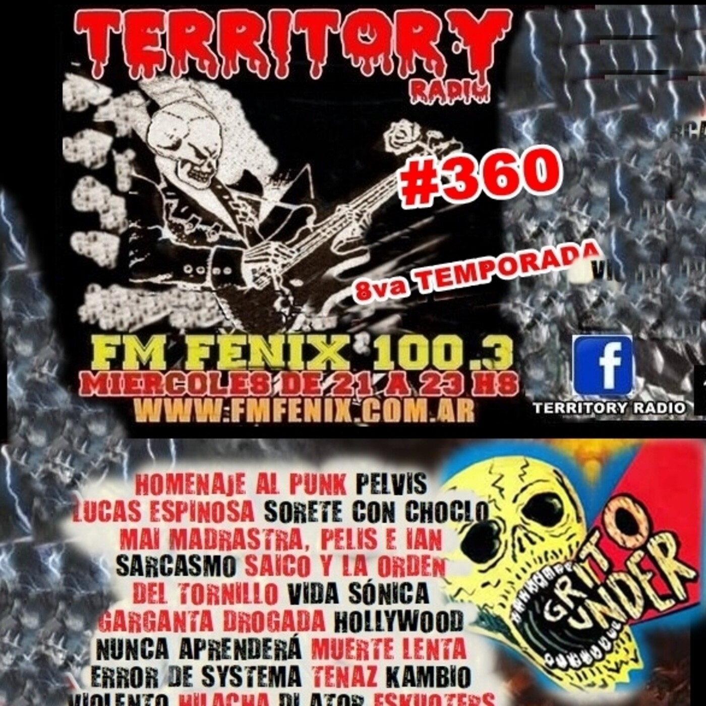 TERRITORY RADIO #360 (33-12-2021) GRITO UNDER episode artwork