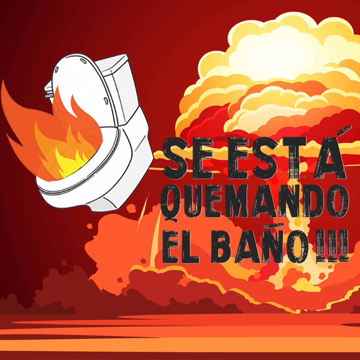 Se está quemando el baño
