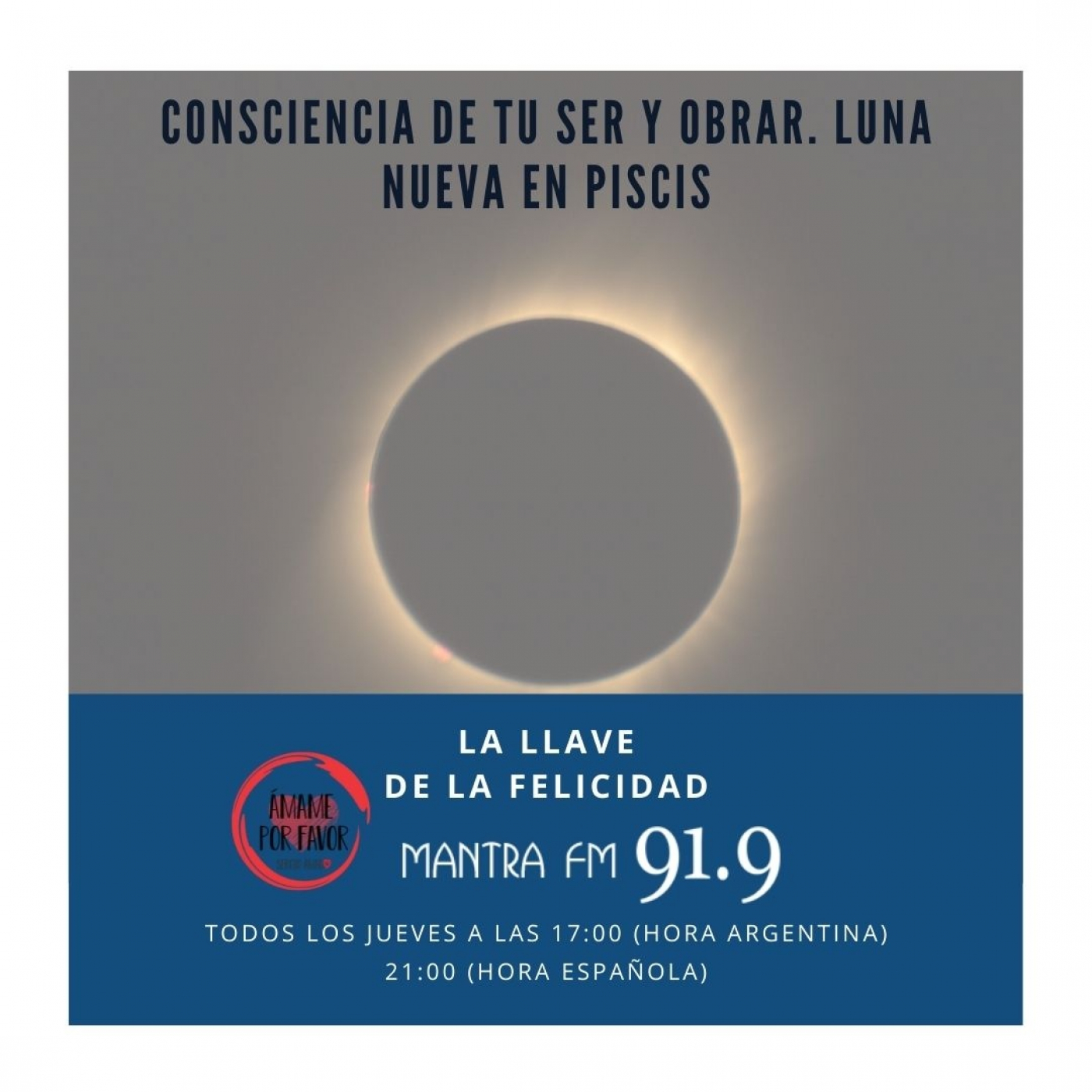 Consciencia de tu ser y obrar. Luna Nueva en piscis episode artwork