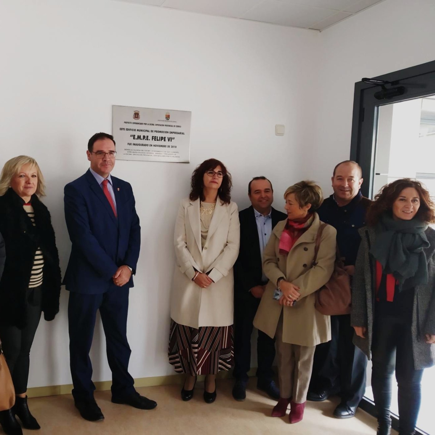 Inauguración del Edificio Municipal de Promoción Empresarial en San Clemente