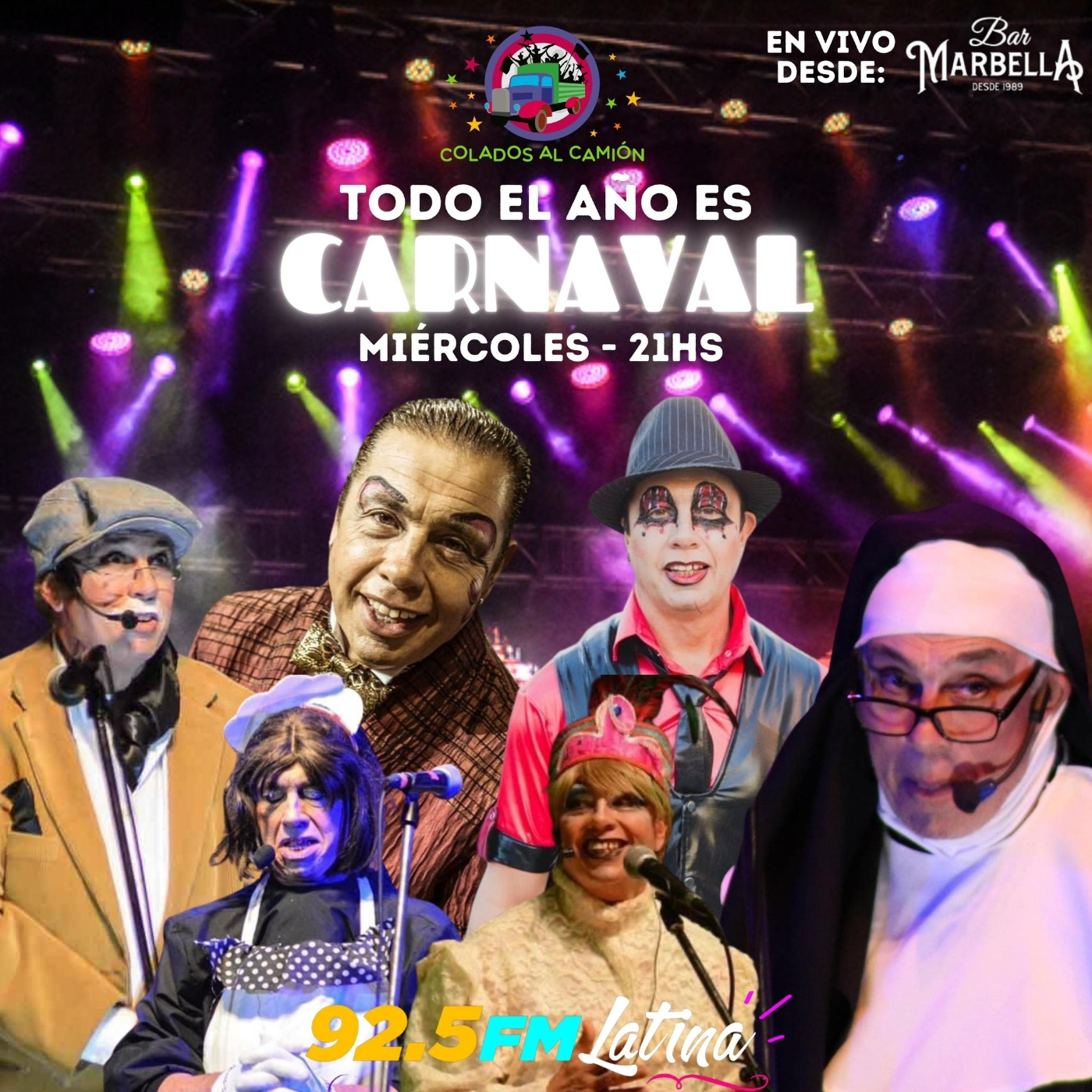 Colados al Camión