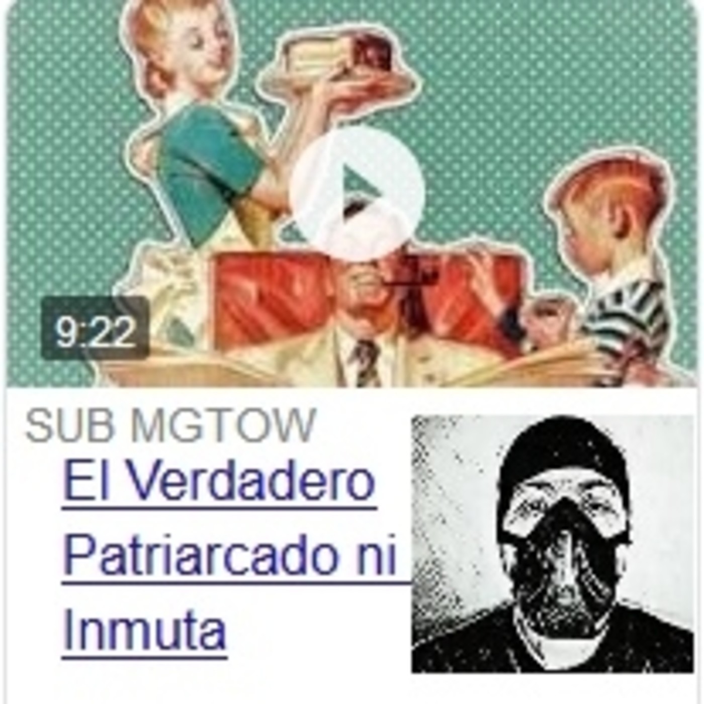 MGTOW ESPAñOL Ley Briffault Obstinator Ob Utopian