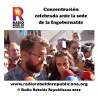 Concentración celebrada ante la sede de la Ingobernable