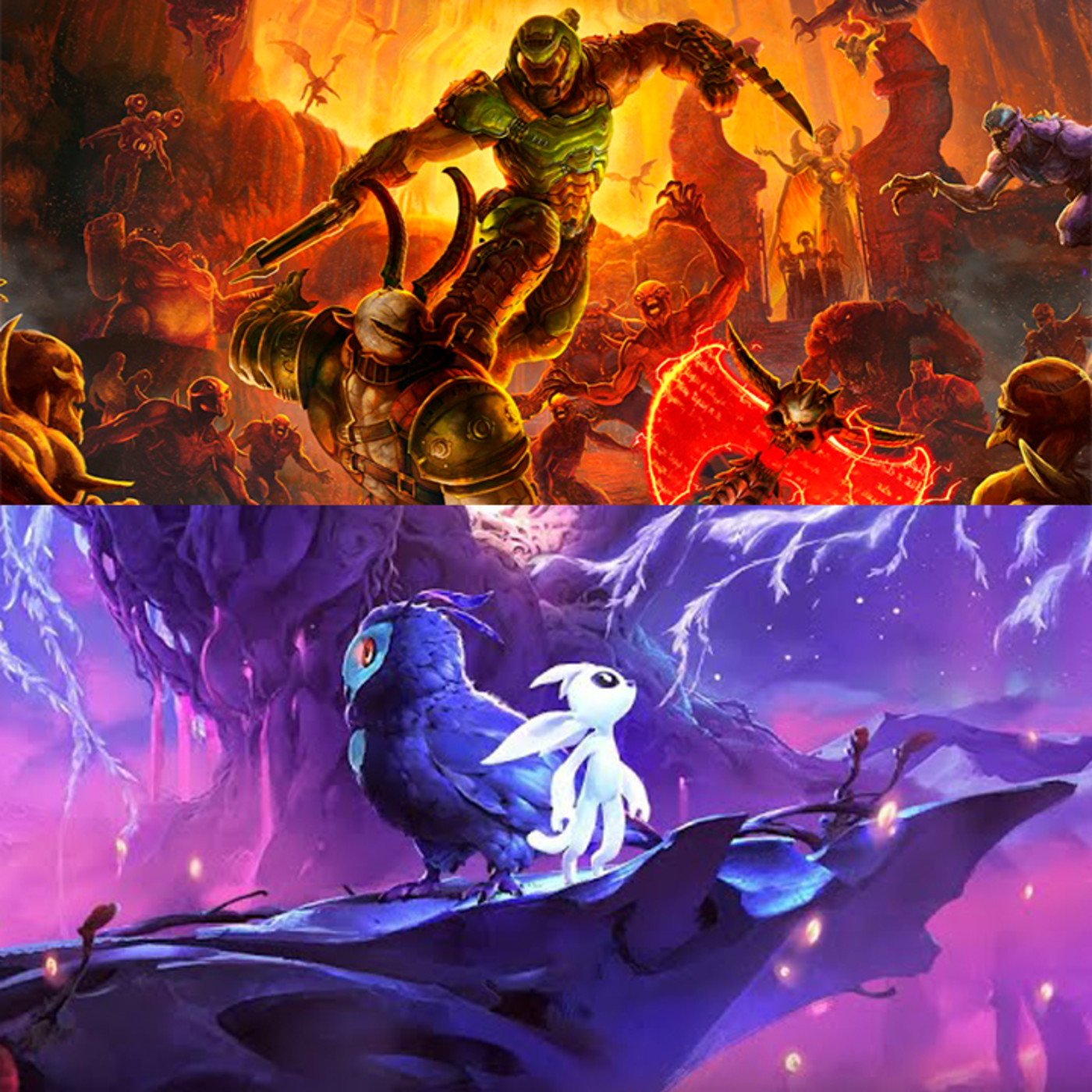 Soulmers 3x27 | DOOM Eternal, Ori and the Will of the Wisps, Castlevania T3, Nintendo Direct episode artwork