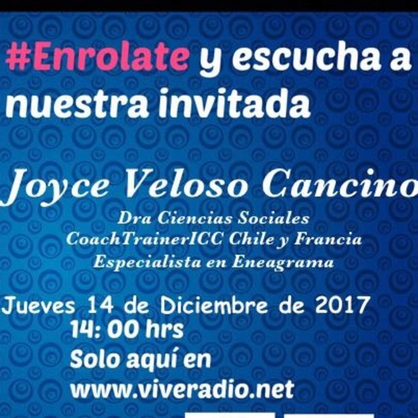 ENROLATE... con Ivonne Villegas