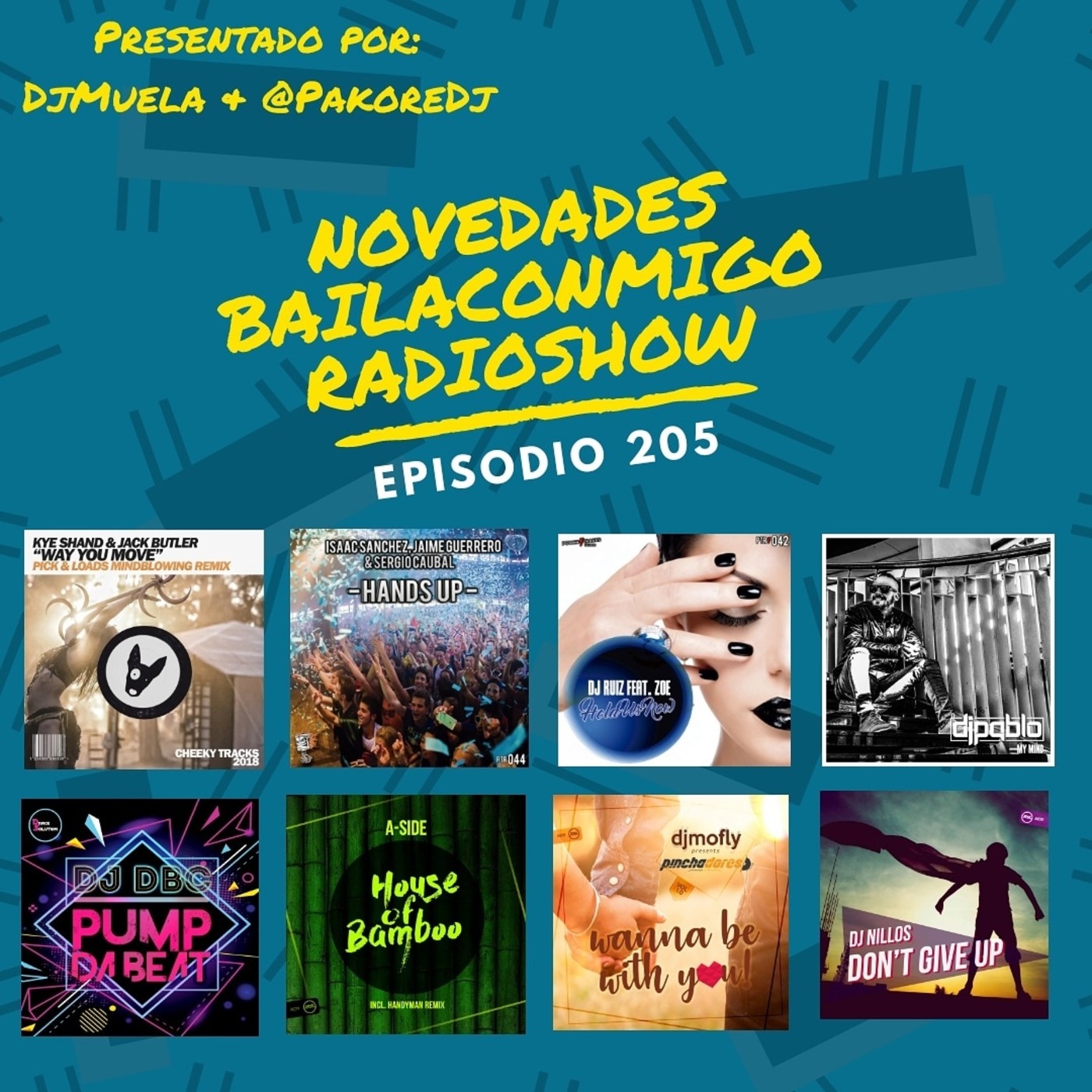 BailaConmigo RadioShow Parte 2 Episodio 205 - Episodio exclusivo para mecenas episode artwork