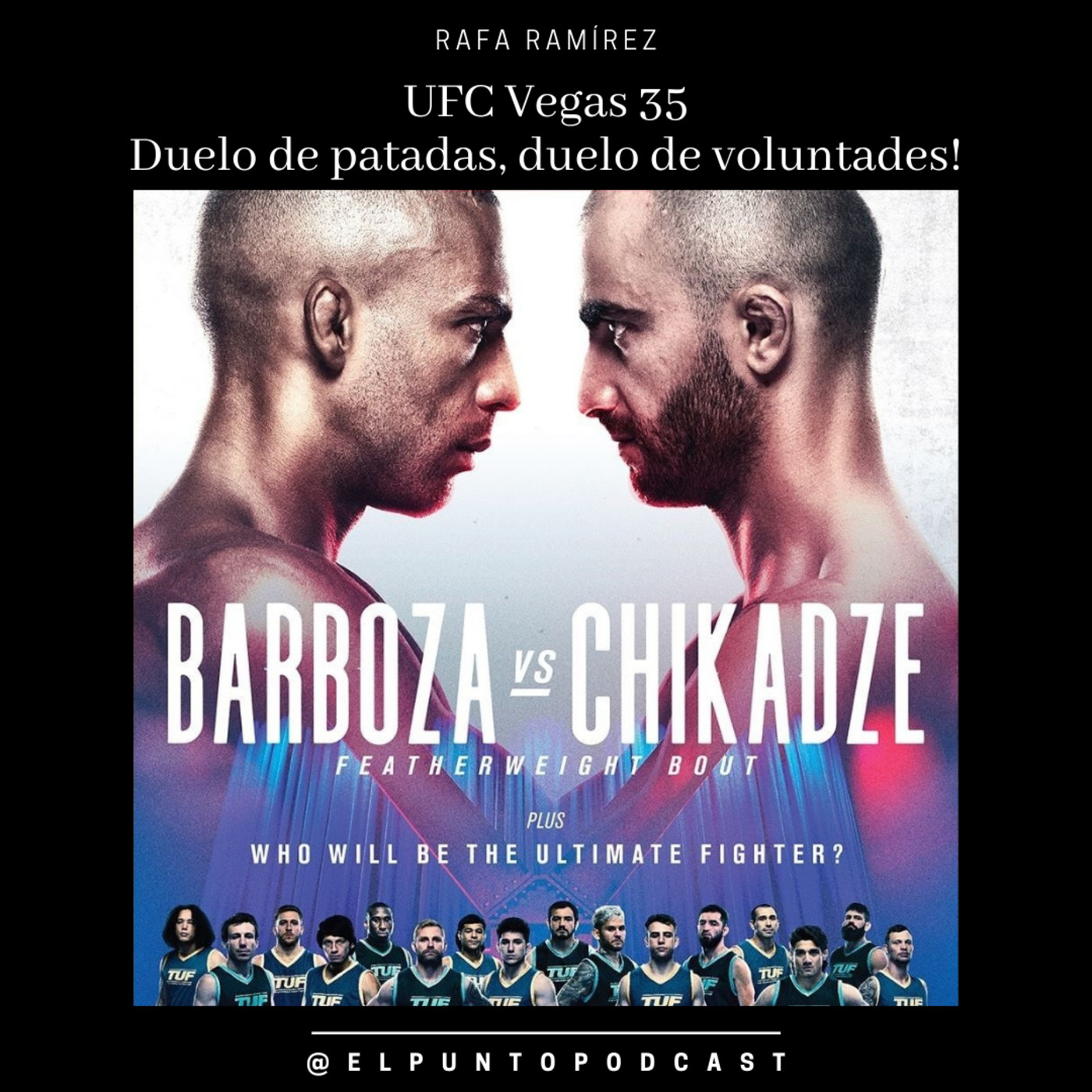 UFC Vegas 35 Barboza vs Chikadze - Duelo de patadas, duelo de voluntades episode artwork