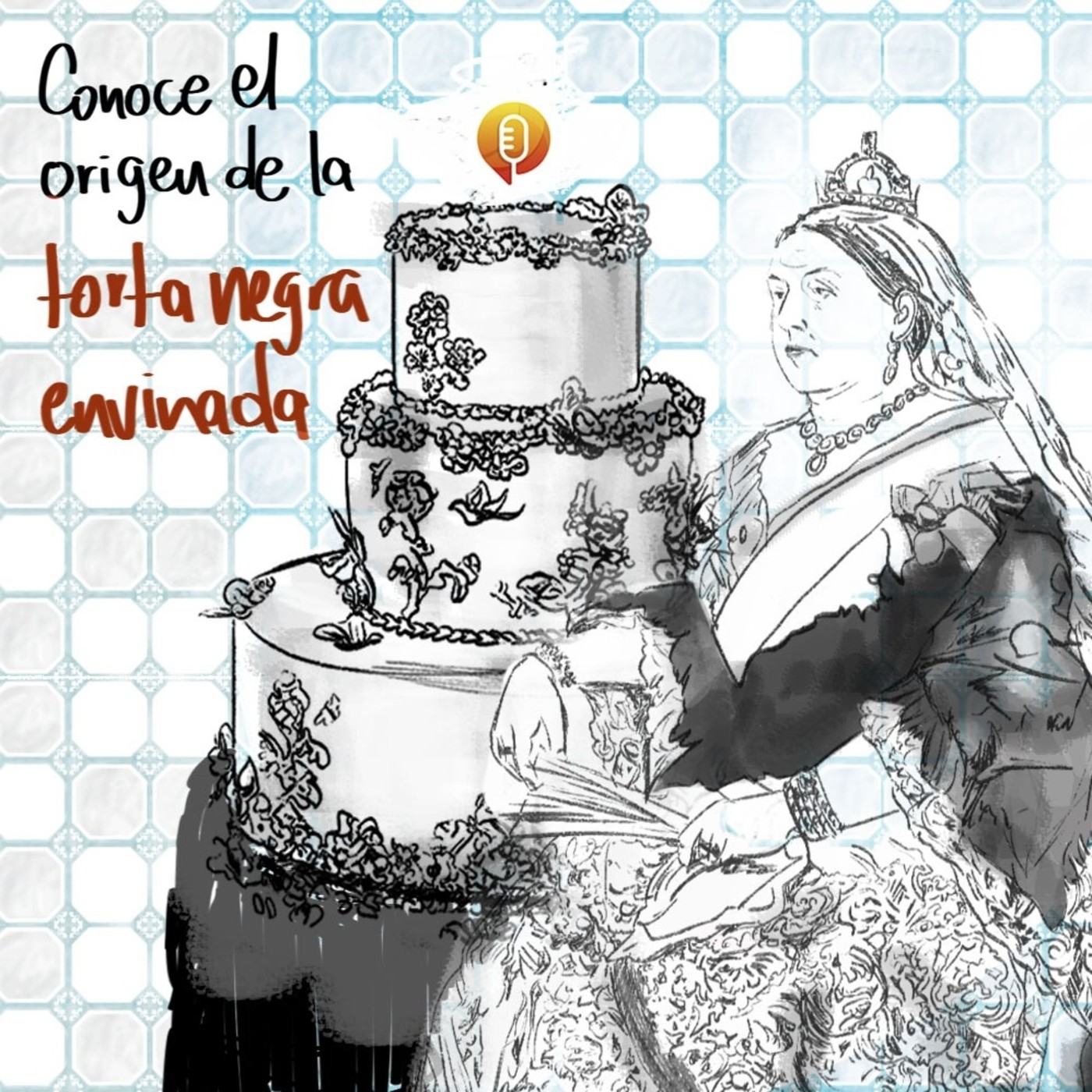 Torta negra PARA LA REINA