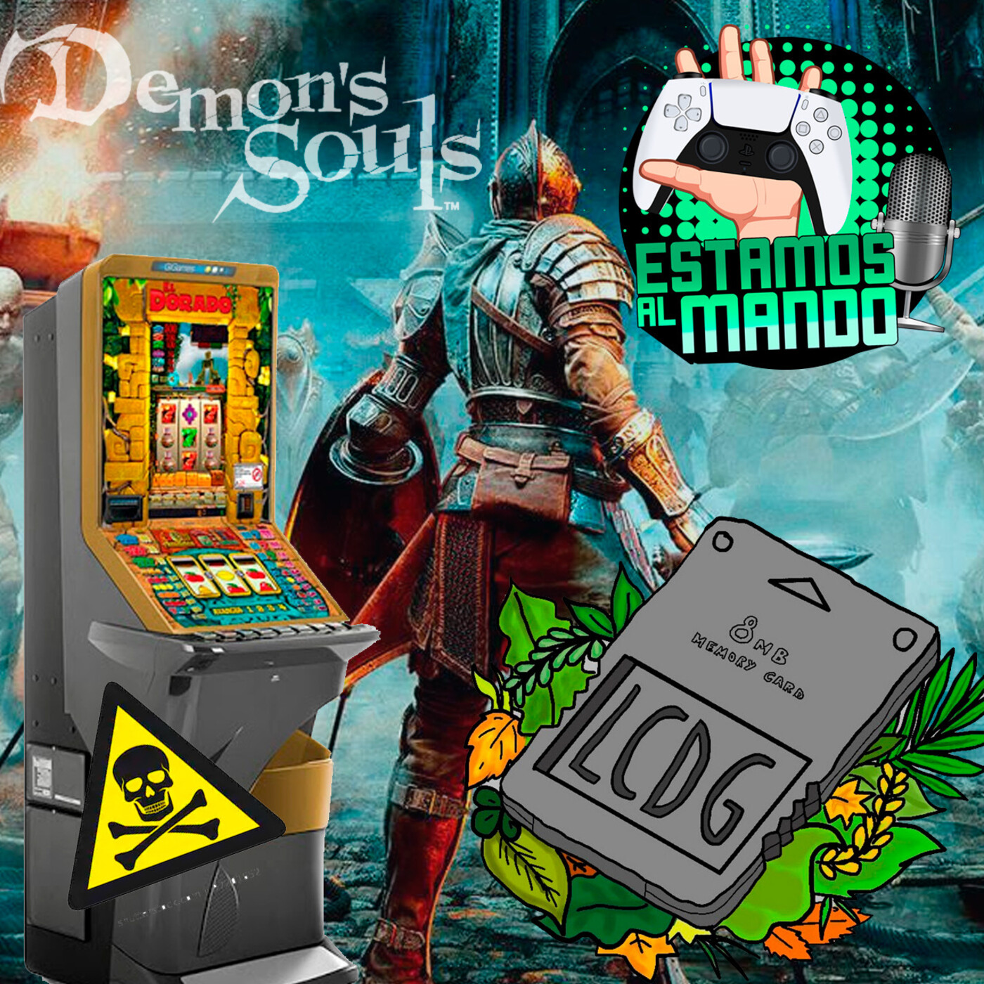 EAM 3-5 Exito en Youtube, con Al de "La caverna del gamer". FF16 y Demons souls.