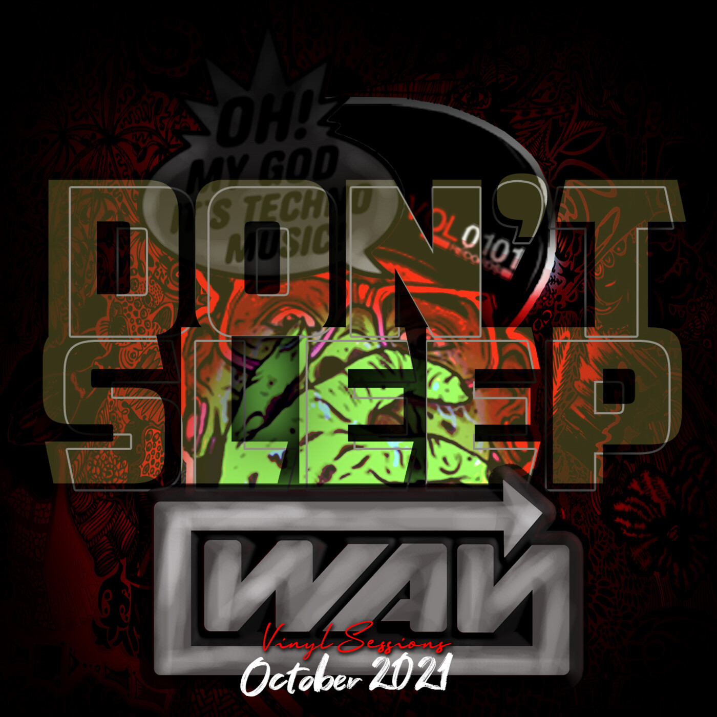 WAY presents Don't Sleep - podcast october 2021 episode artwork