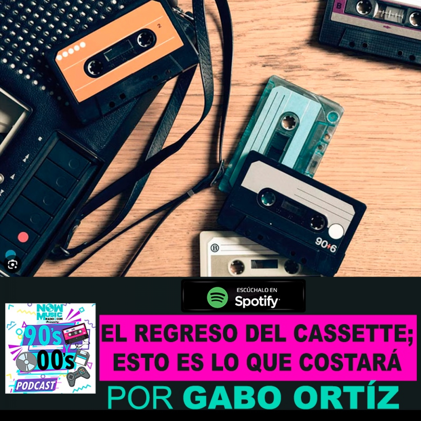 El regreso del cassette; Esto es lo que costará