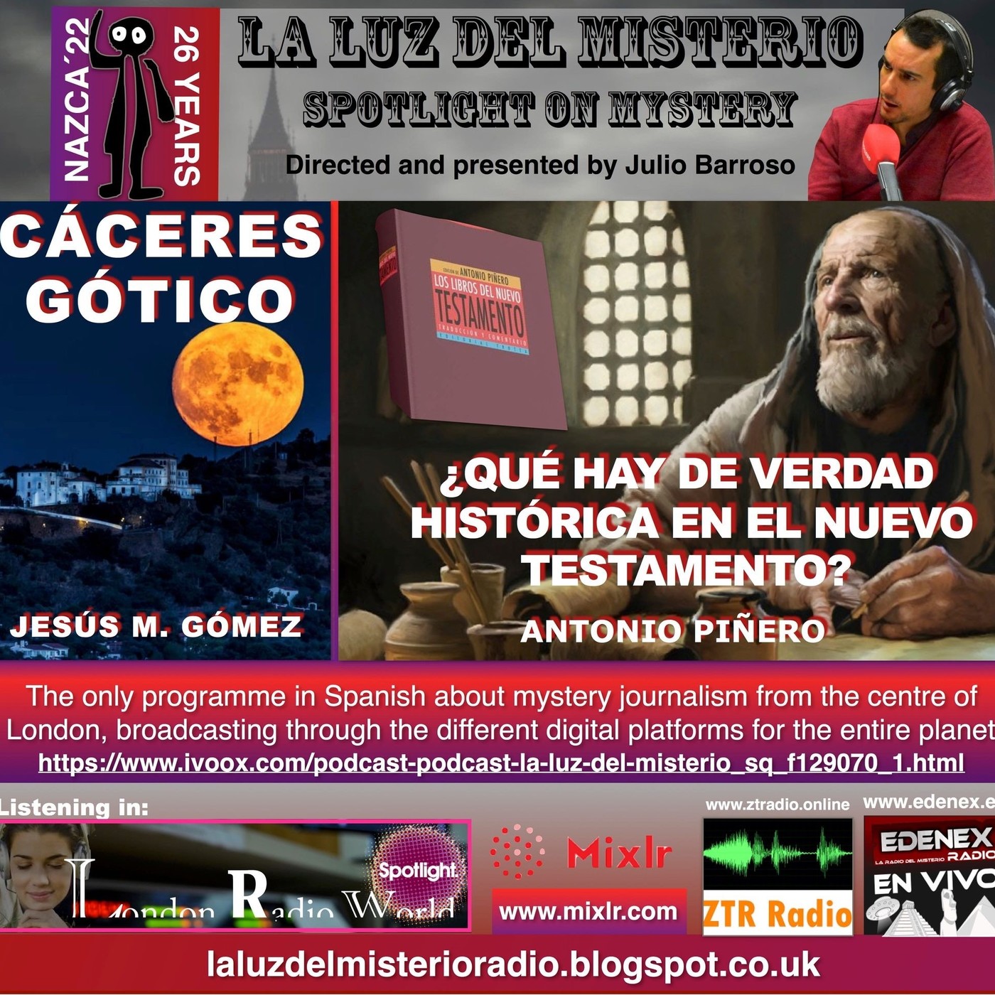 LA LUZ DEL MISTERIO CON JULIO BARROSO