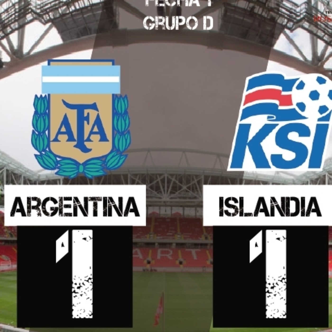 Argentina empató con Islandia en Rusia 2018 episode artwork