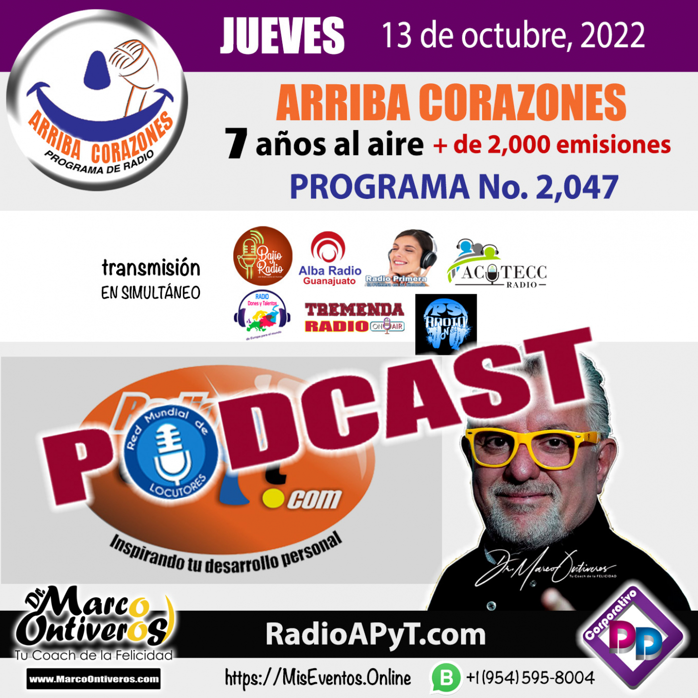 2047-arriba-corazones-2022-10-13-JUEVES--GrandesExitos-BandaSantaIsabel episode artwork